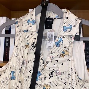 NWT Torrid/Disney The Aristocats Shirtwaist Dress